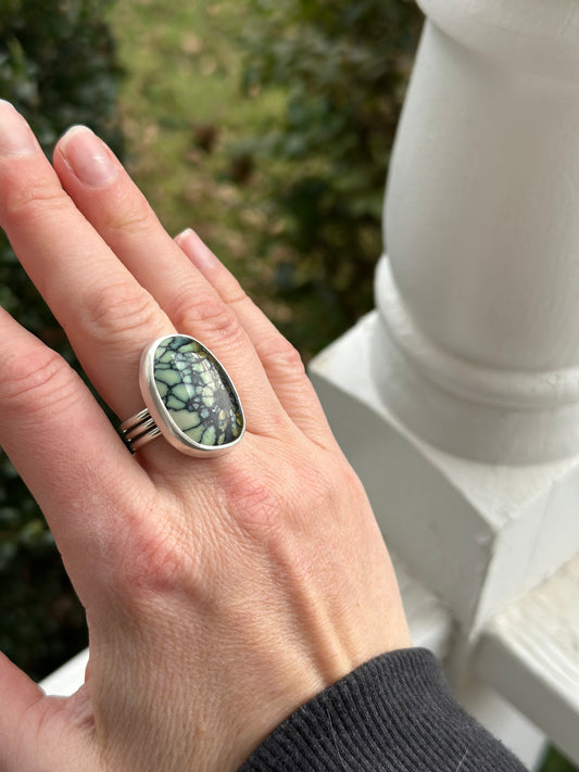 New Lander Variscite Ring in size 9