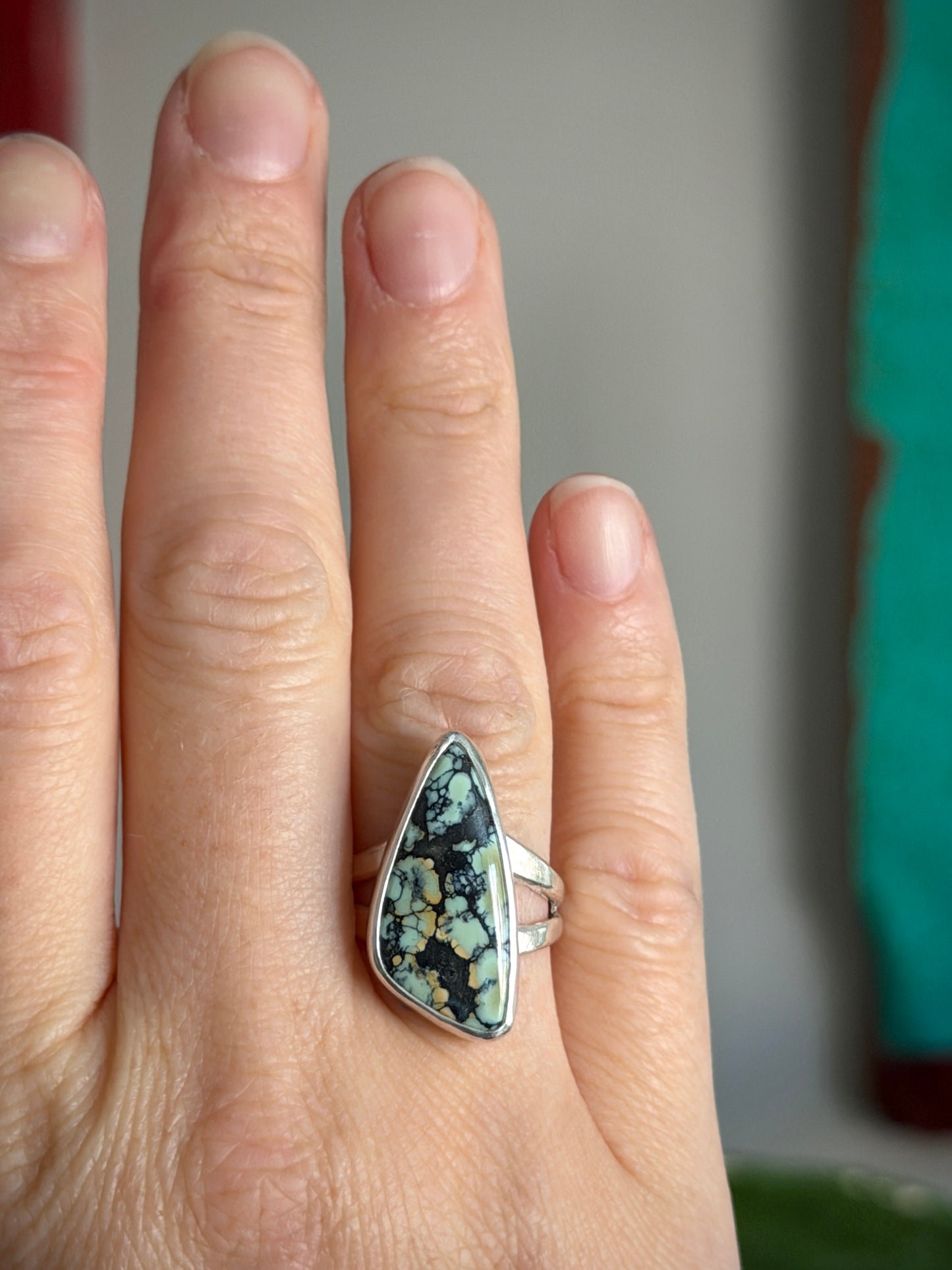 MTO San Pedro Variscite Ring in Your Size v2