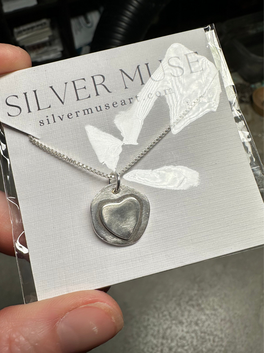 Layered Heart Necklace