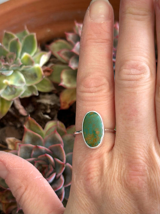 Evans Turquoise Ring in size 8
