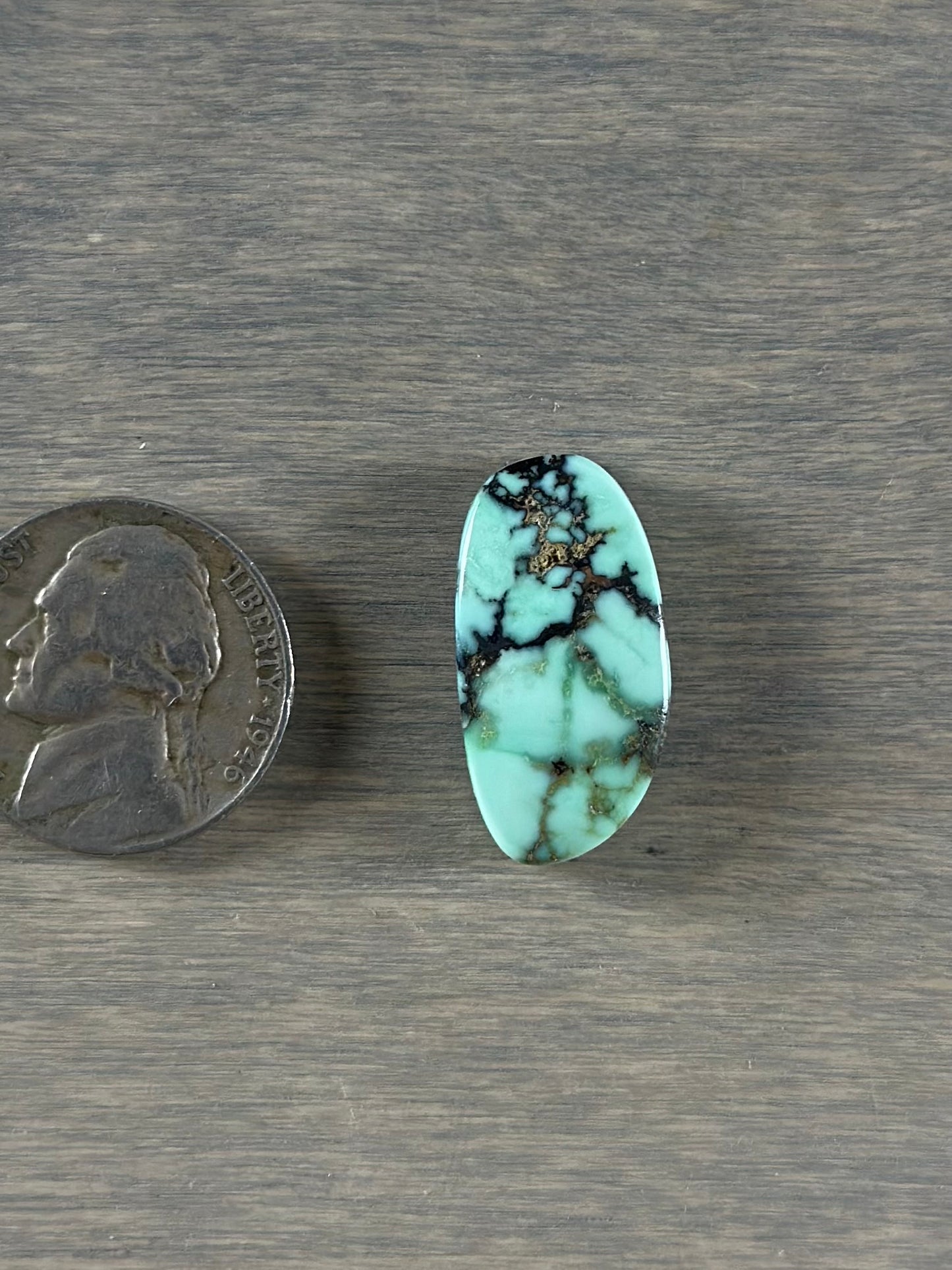 Angelwing Variscite Cabochon 22