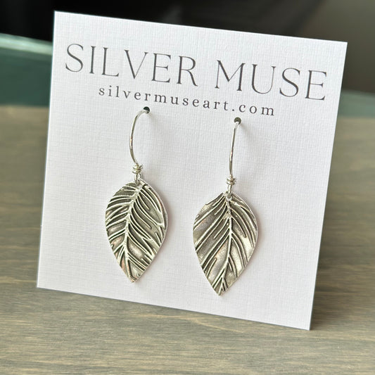 Feather Point Earrings
