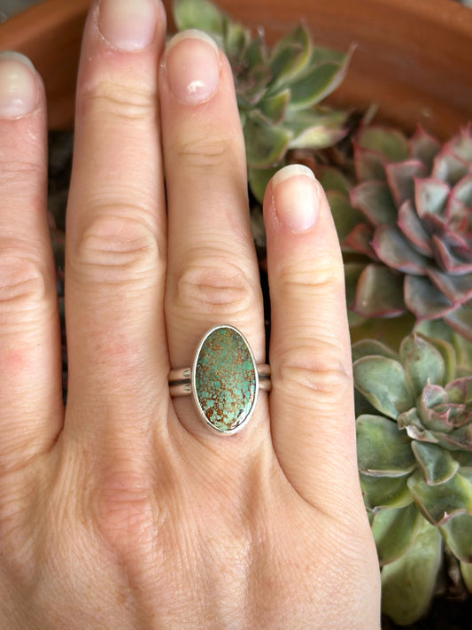 Evans Turquoise Ring in size 7.75
