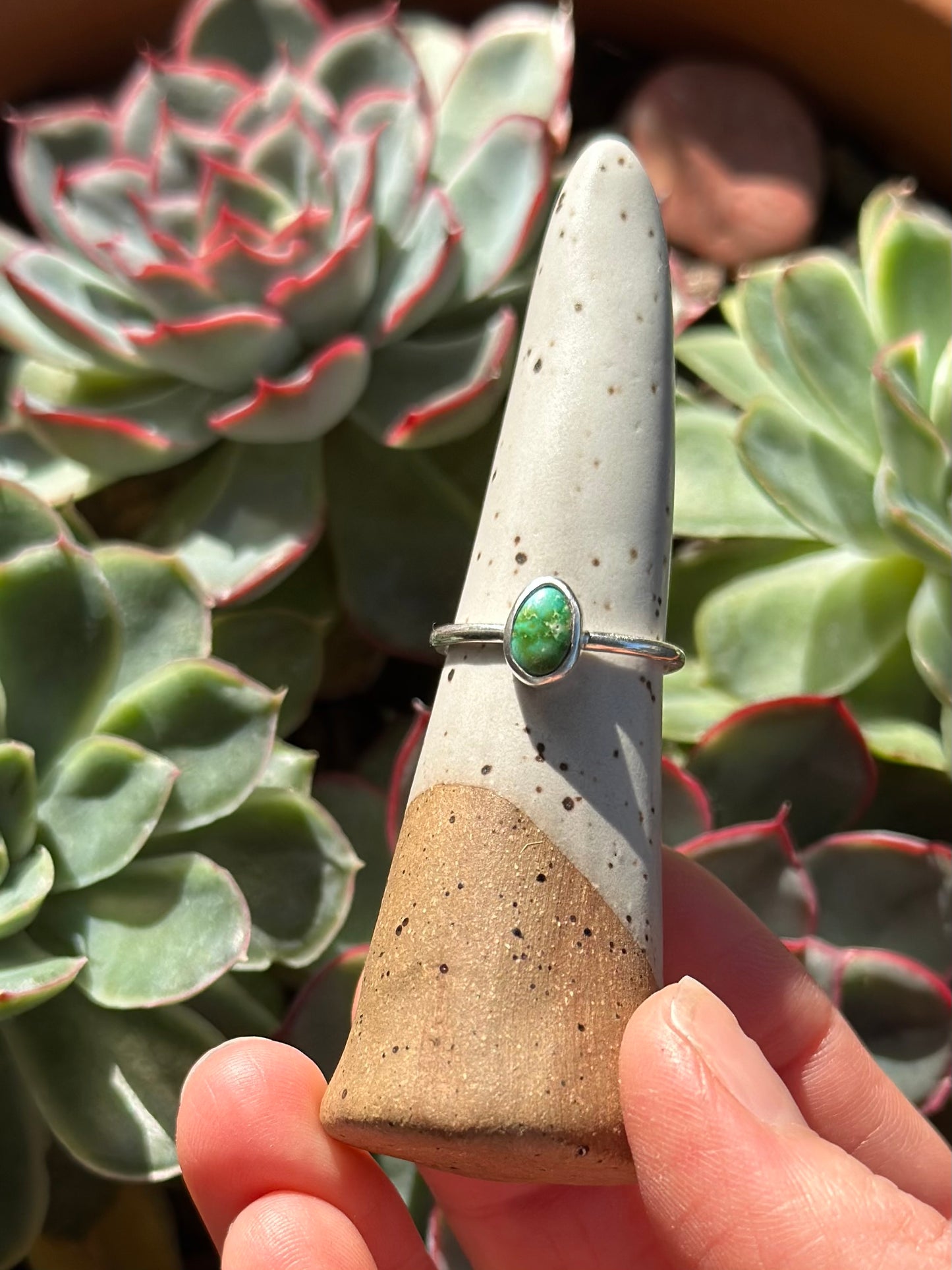 Sonoran Gold Turquoise Ring size 7-1/2