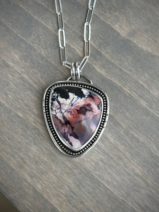 Tiffany Stone Pendant Statement