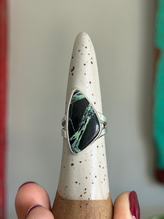 San Pedro Variscite Ring size 7.5