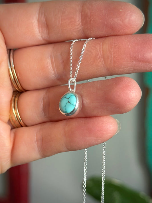 Lone Mountain Turquoise Little Necklace