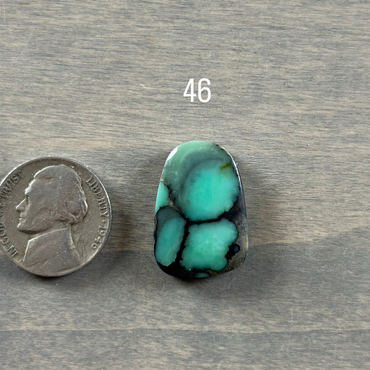 Desert Bloom Variscite Cabochon 46