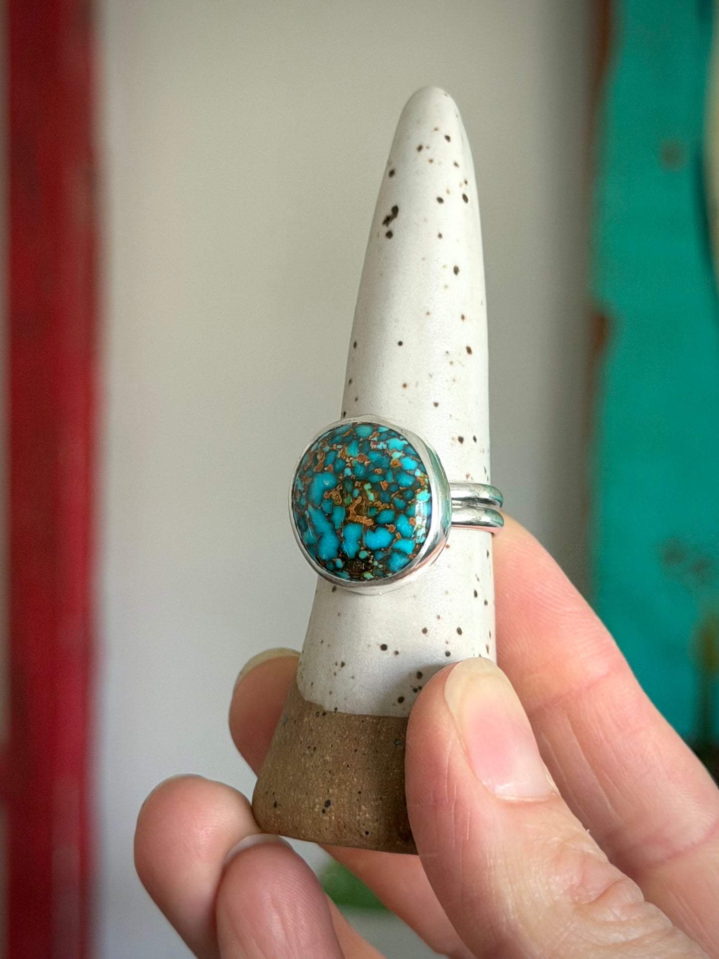 Patagonia Turquoise Ring in size 10