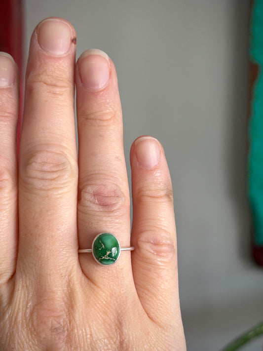 Emerald Valley Turquoise Ring size 7.5