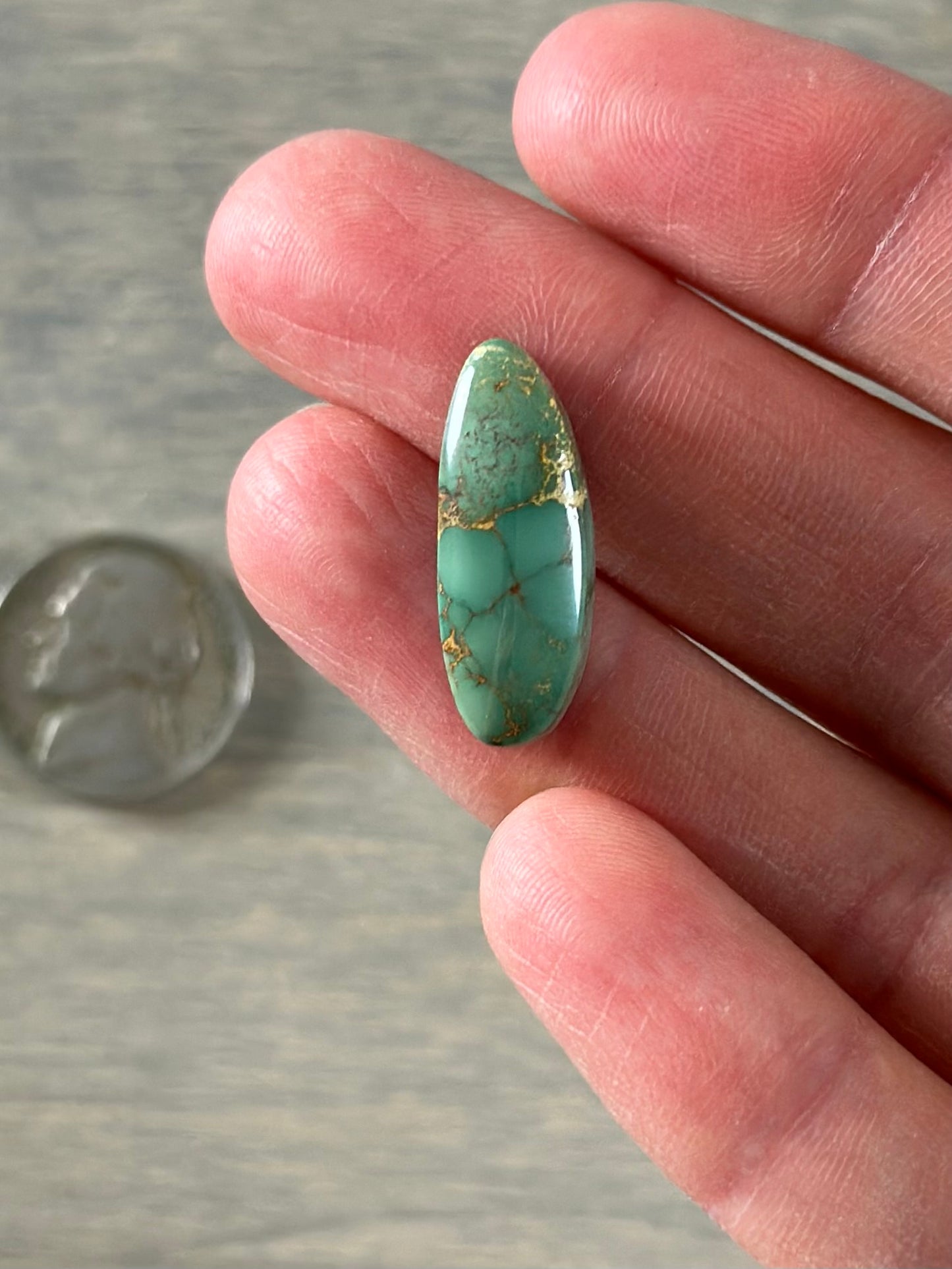 Royston Turquoise Cabochon 35