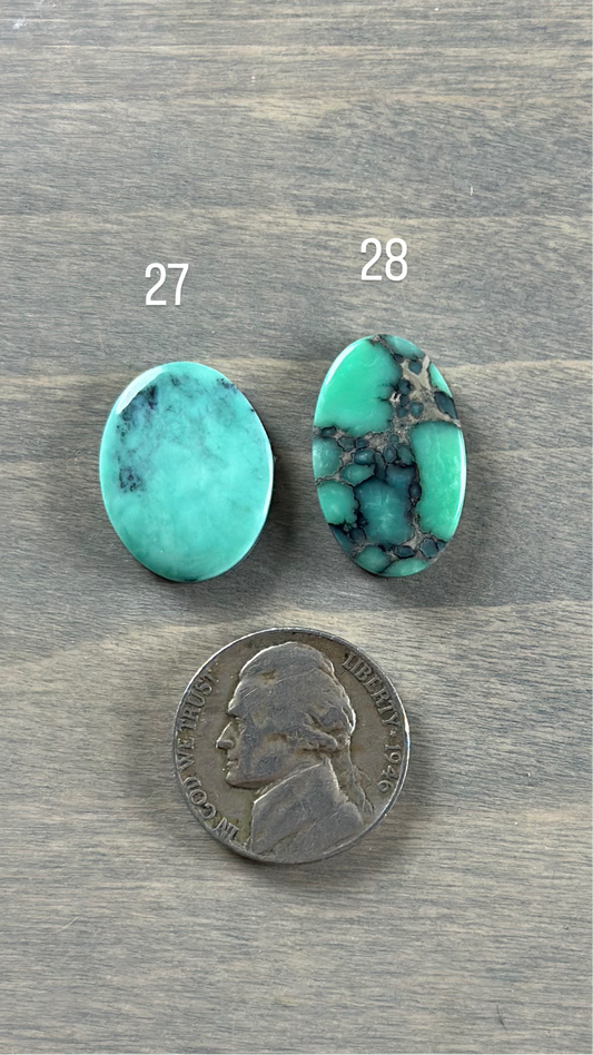 Desert Bloom Variscite Cabochon 27