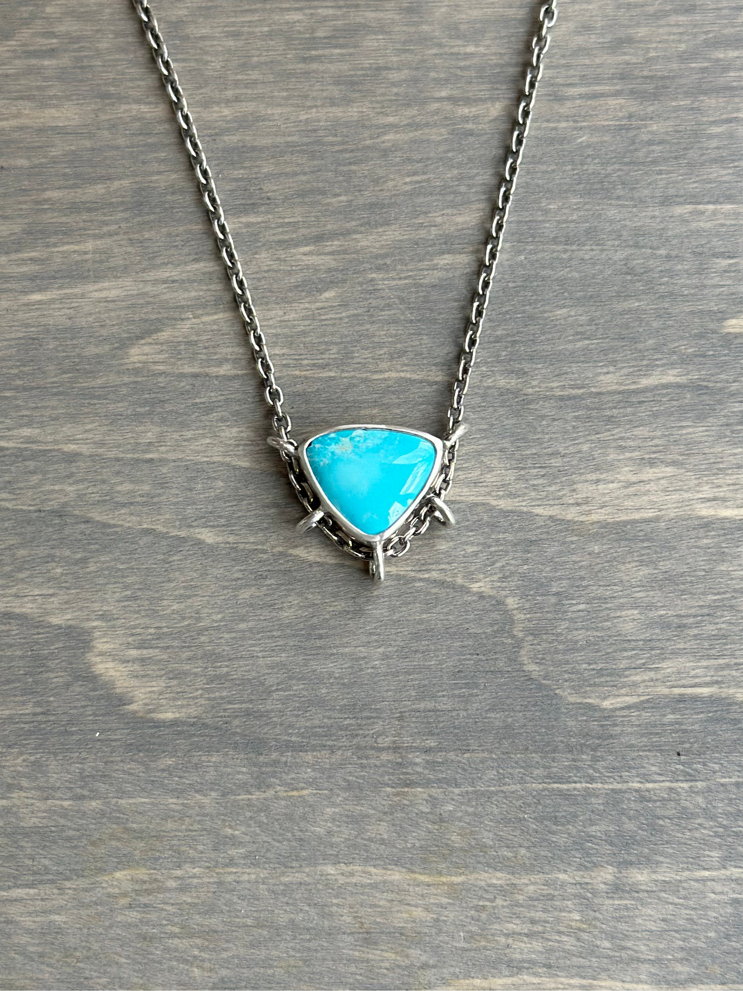 Royston Turquoise Suspended Pendant v2