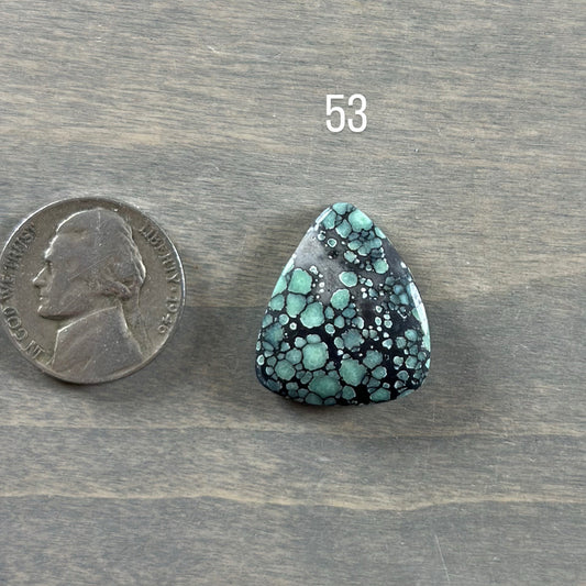 Desert Bloom Variscite Cabochon 53