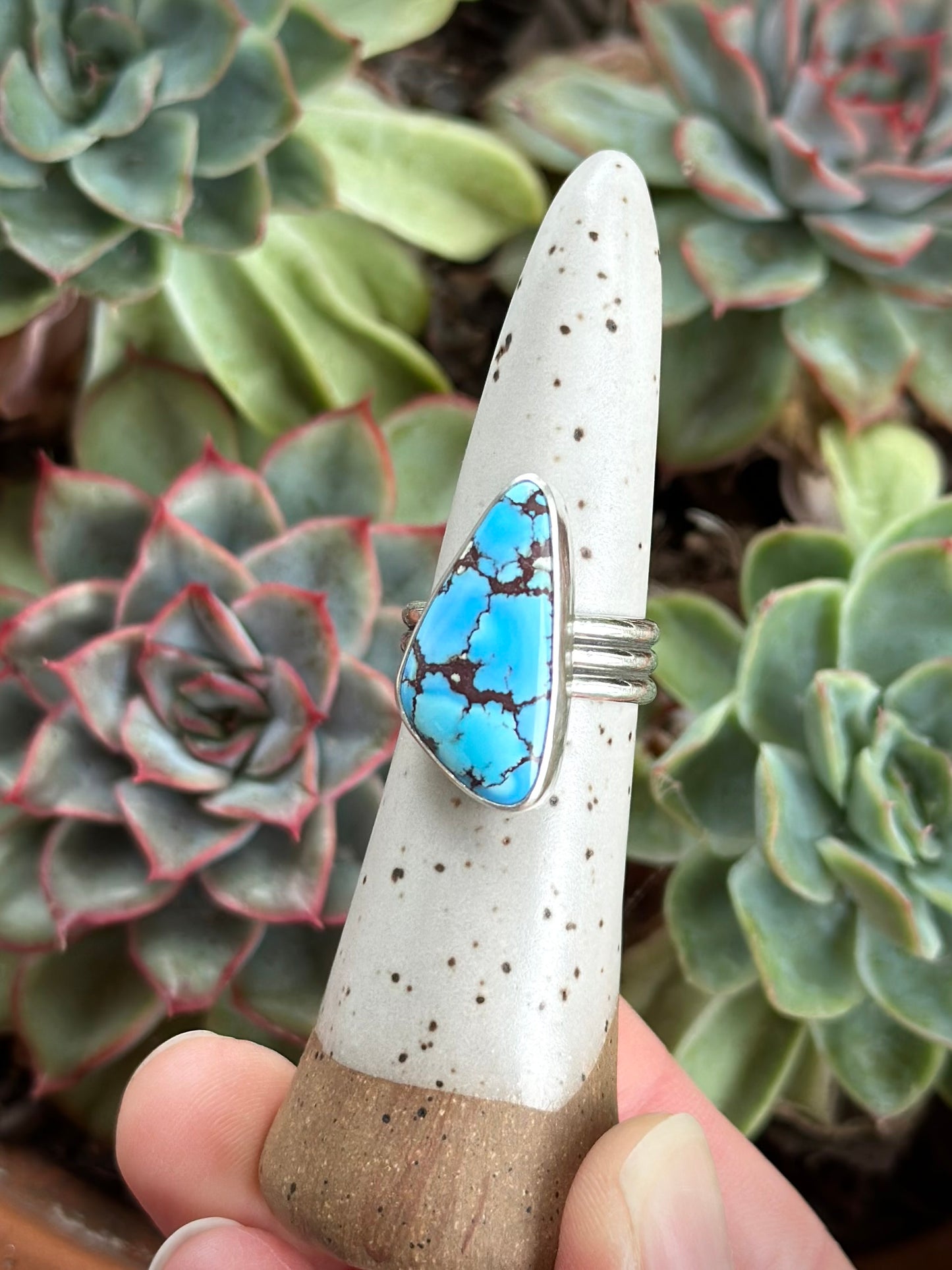 Golden Hills Turquoise Ring size 7-1/4