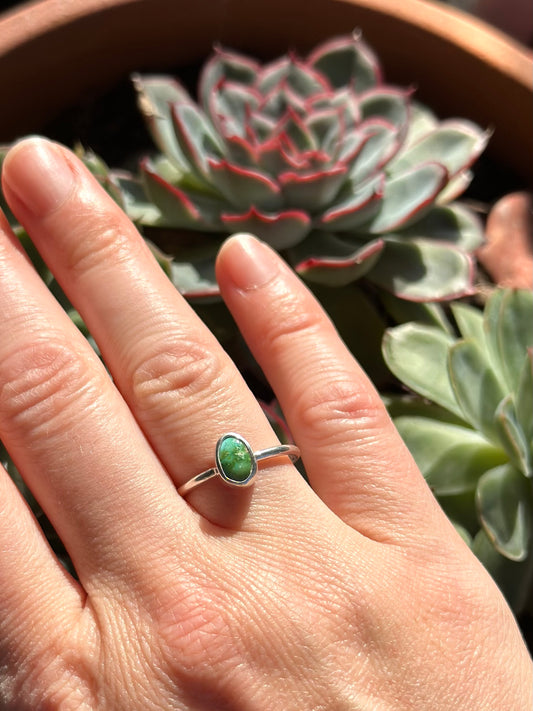 Sonoran Gold Turquoise Ring size 7-1/2