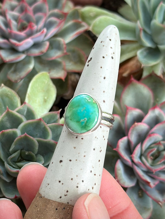 Emerald Valley Turquoise Ring in size 6.75