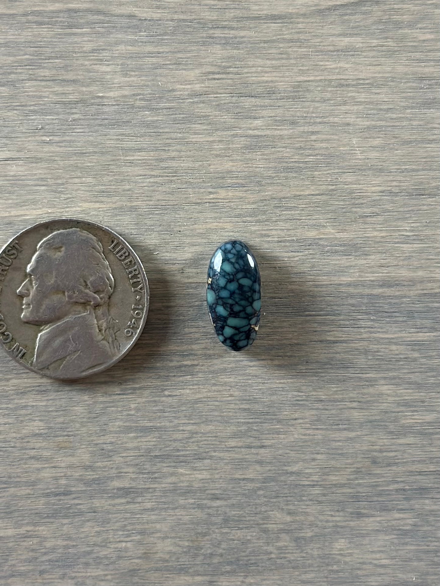 Snowville Variscite Cabochon 56