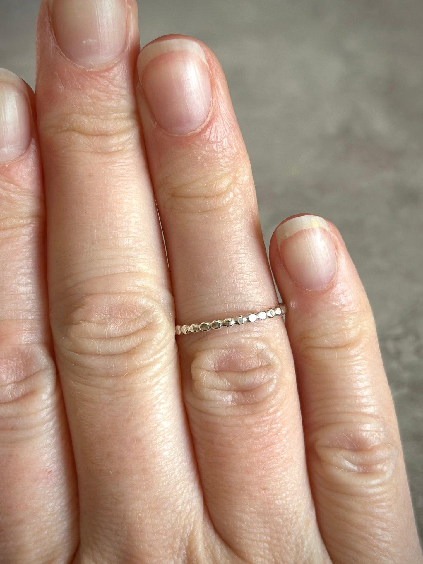 Stacking Rings in Sterling Silver