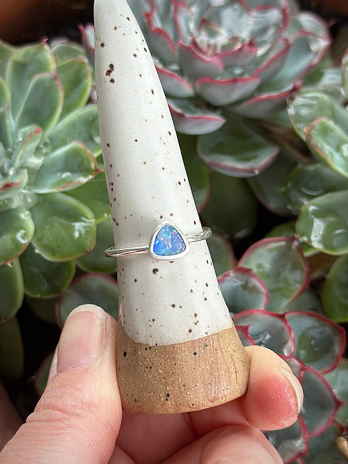 Coober Pedy Opal Ring for Brandy
