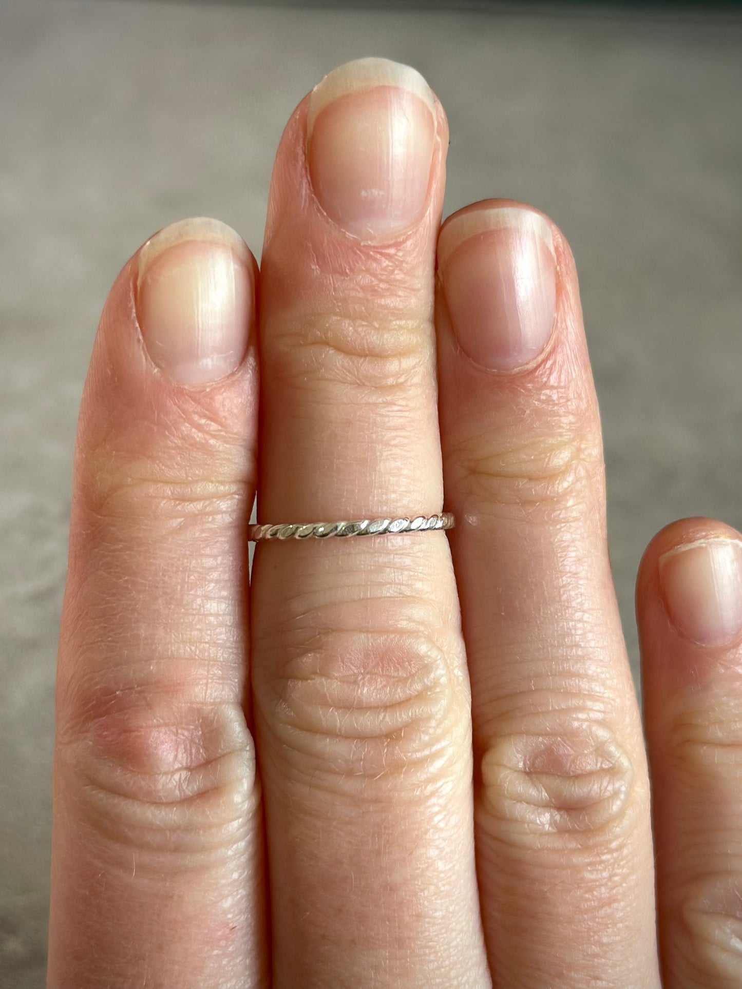 Stacking Rings in Sterling Silver