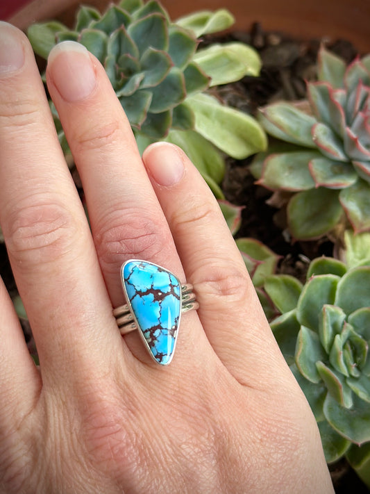 Golden Hills Turquoise Ring size 7-1/4