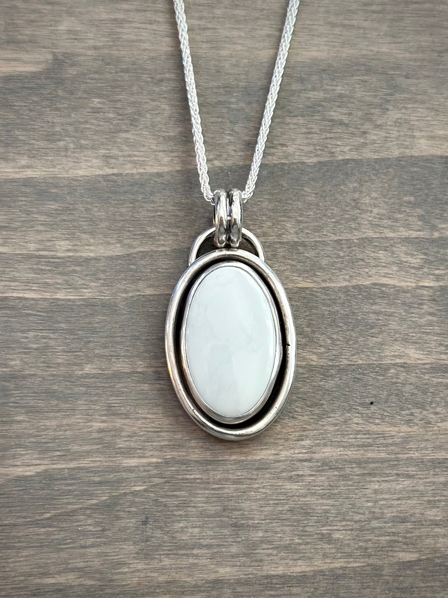 Emerald Basin Variscite Shadowbox Pendant v2