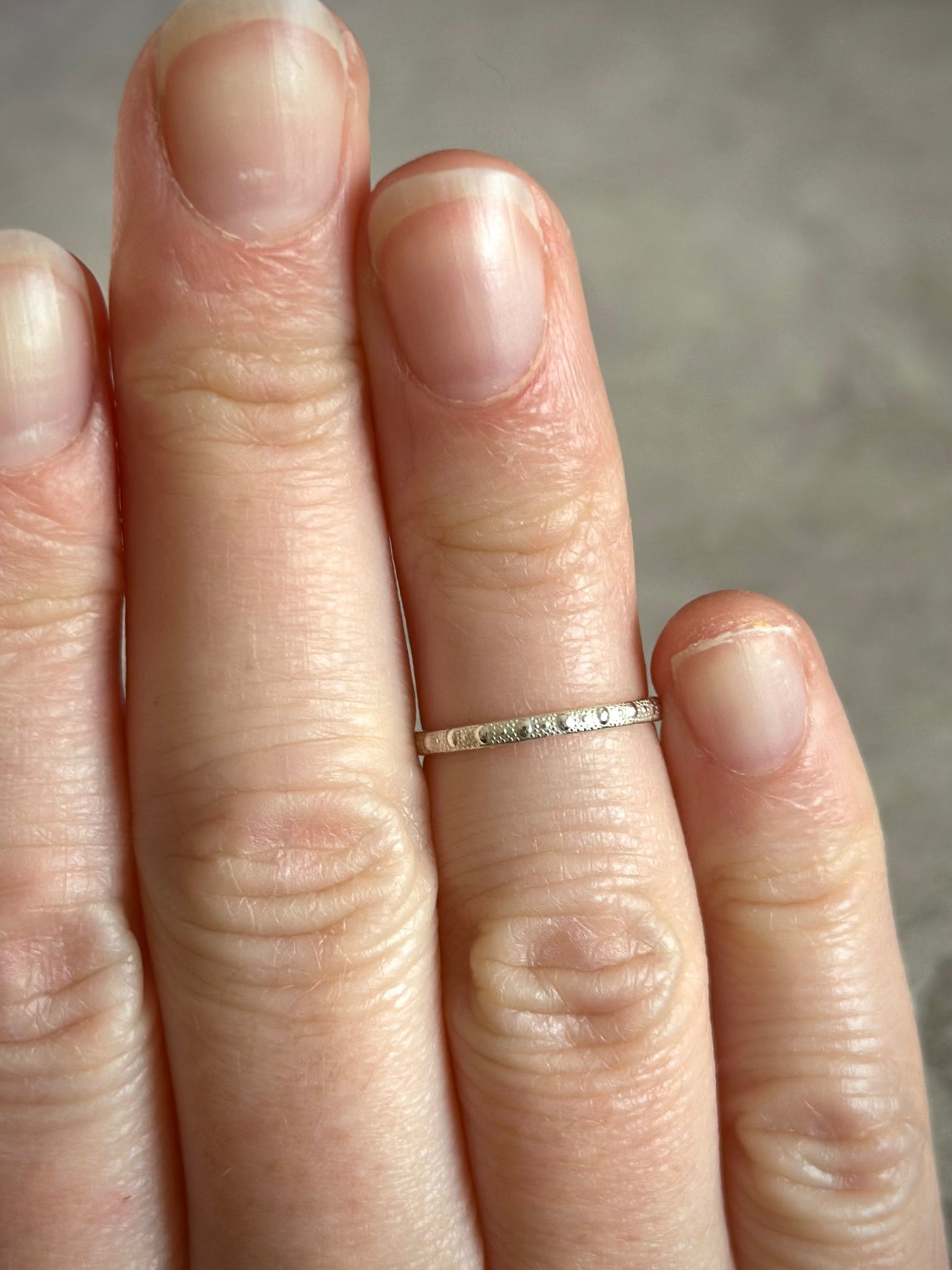 Stacking Rings in Sterling Silver