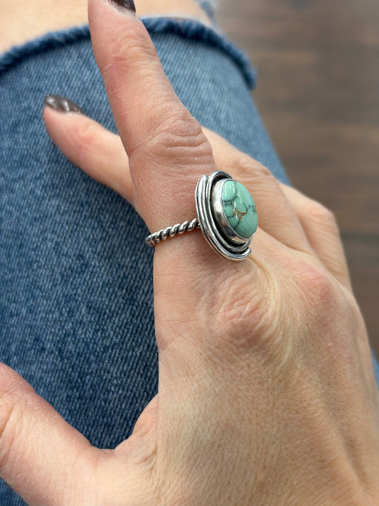 Calypso Variscite Ring in size 8