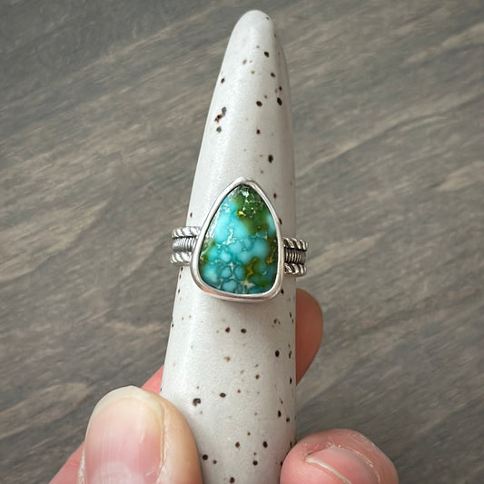 Sonoran Gold Turquoise Ring in size 6.25