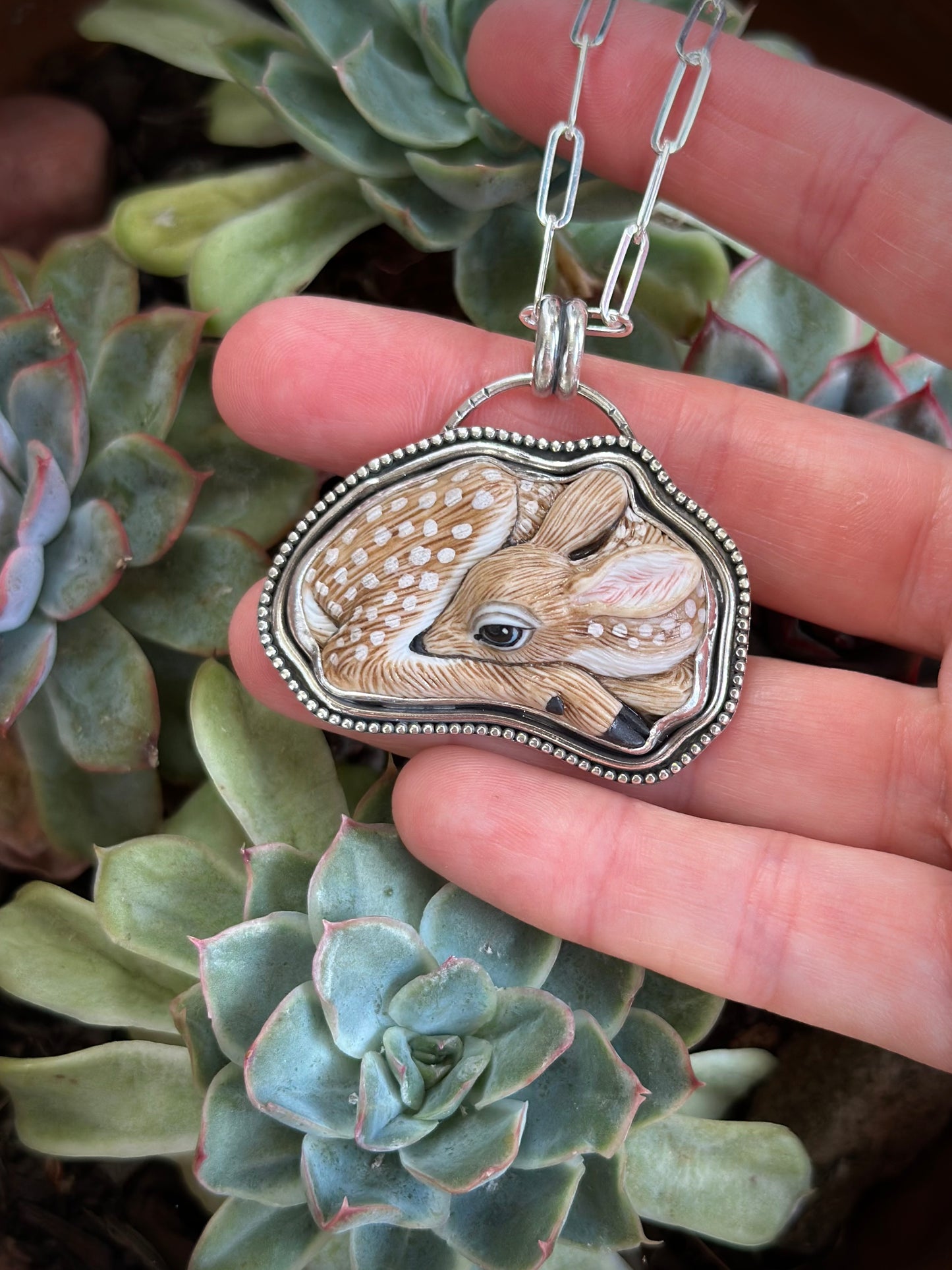 Laura Mears Fawn Pendant