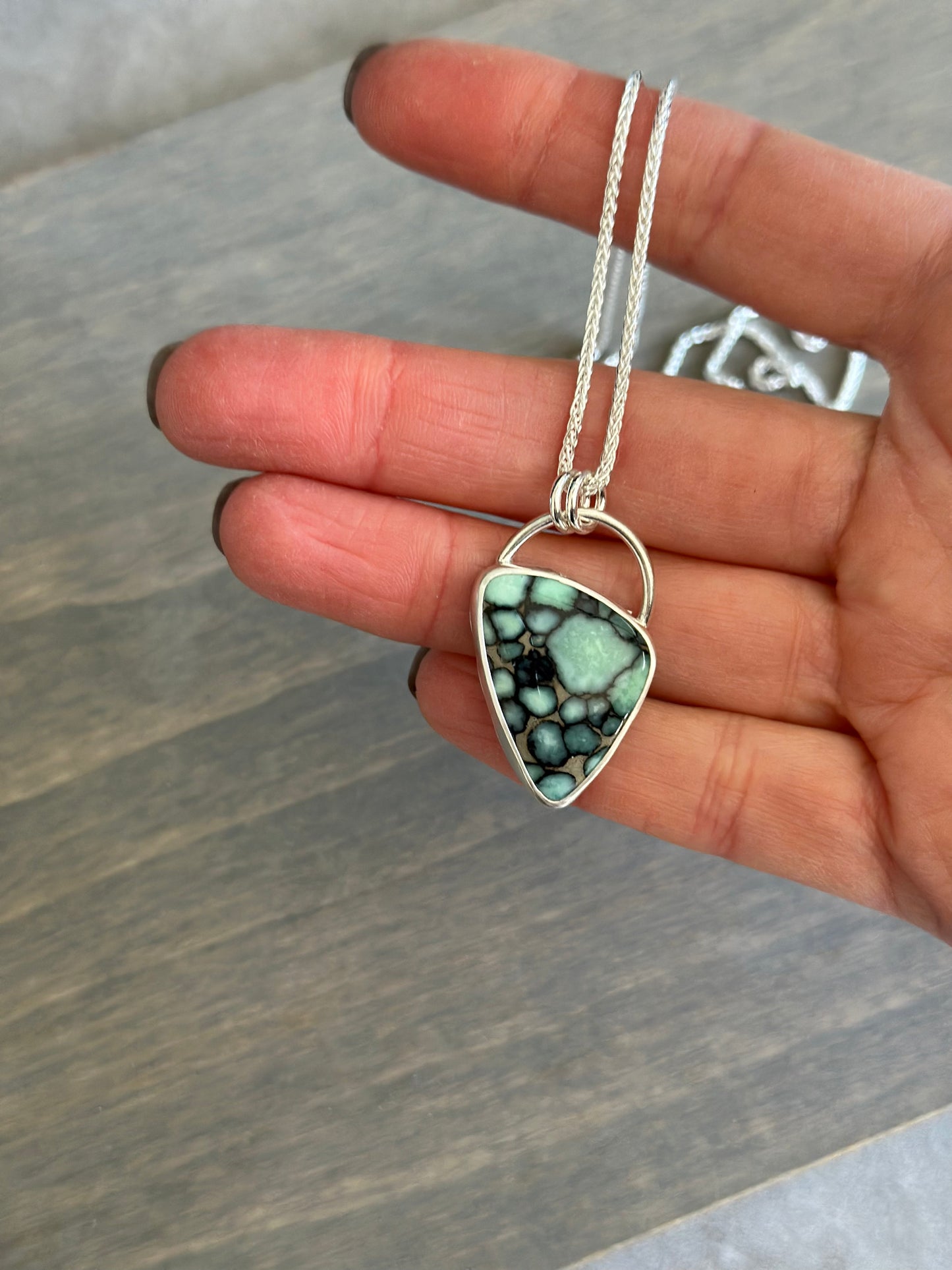 Desert Bloom Variscite Necklace