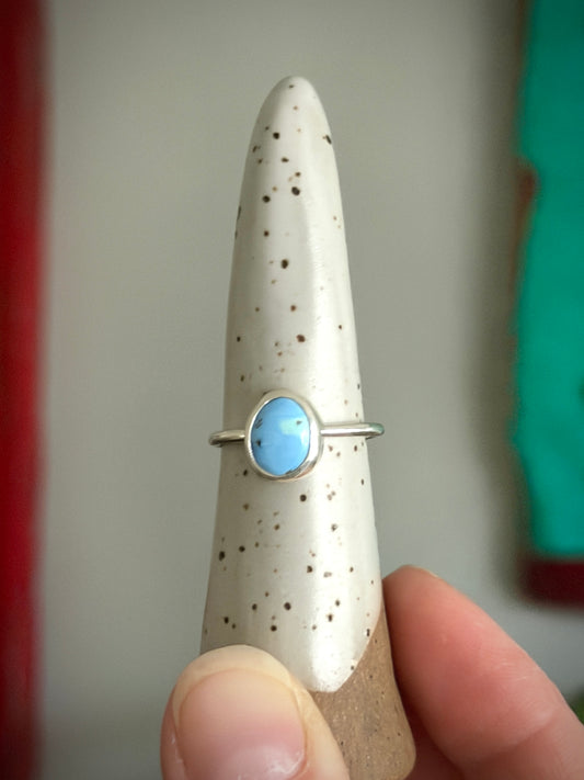 Golden Hills Turquoise Ring size 8.25