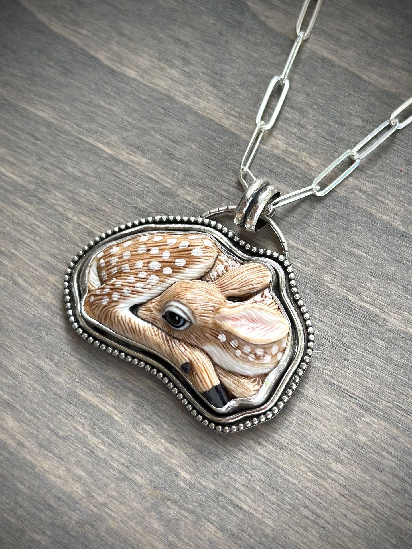 Laura Mears Fawn Pendant