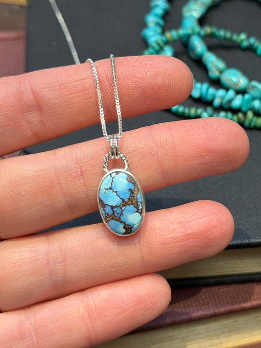 Golden Hills Turquoise Pendant