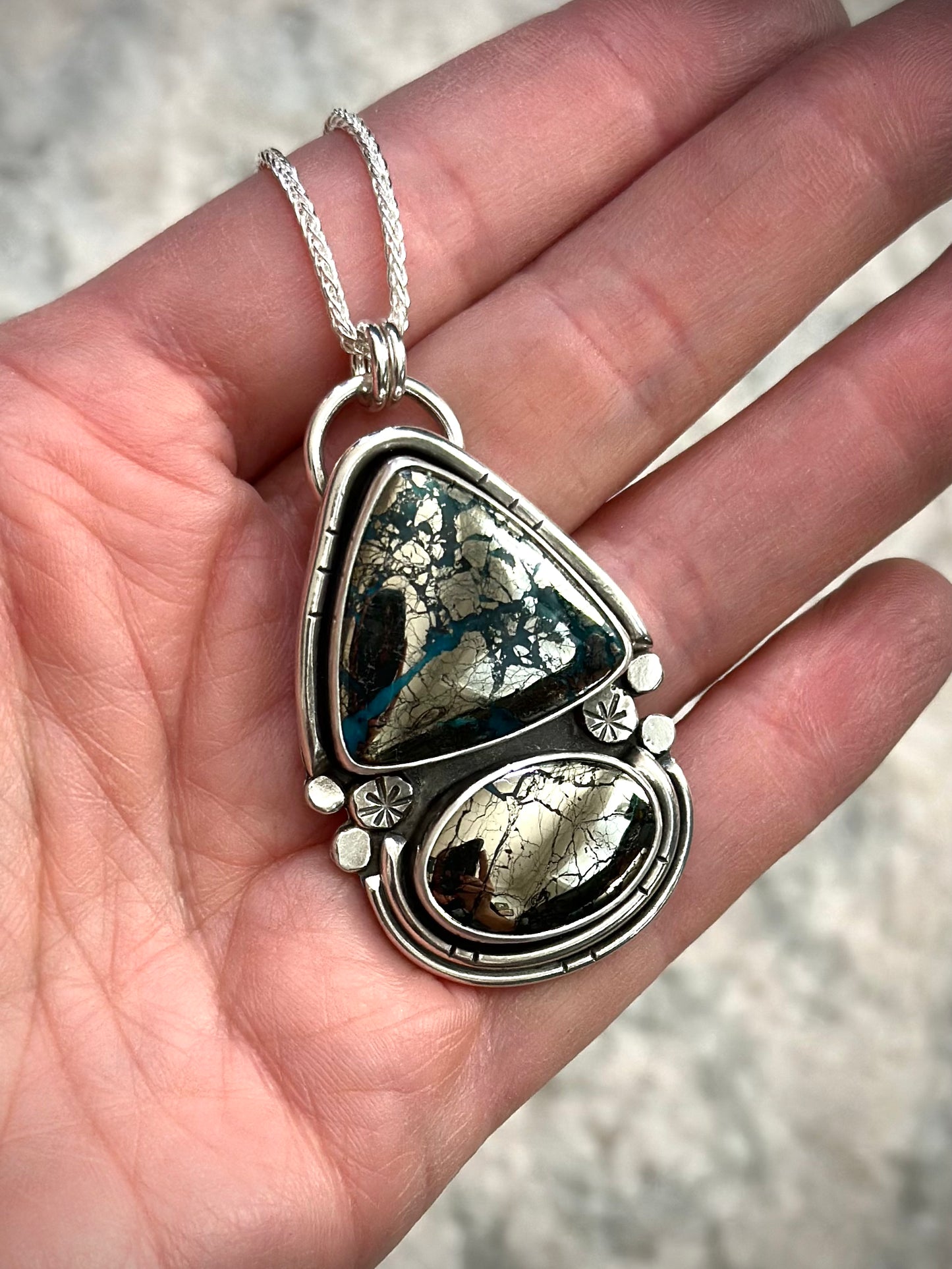 Morenci 2 Turquoise Totem