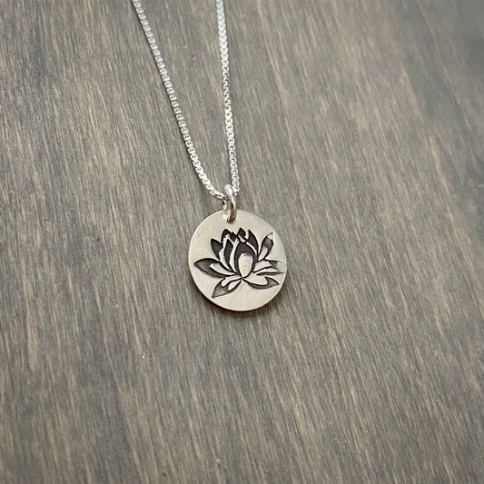 Lotus Flower Necklace