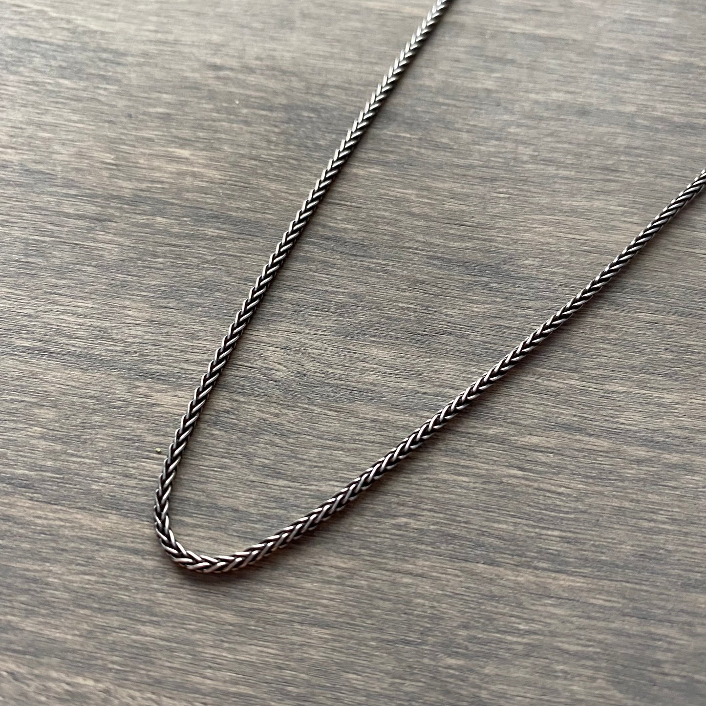 Sterling Silver Wheat Chain