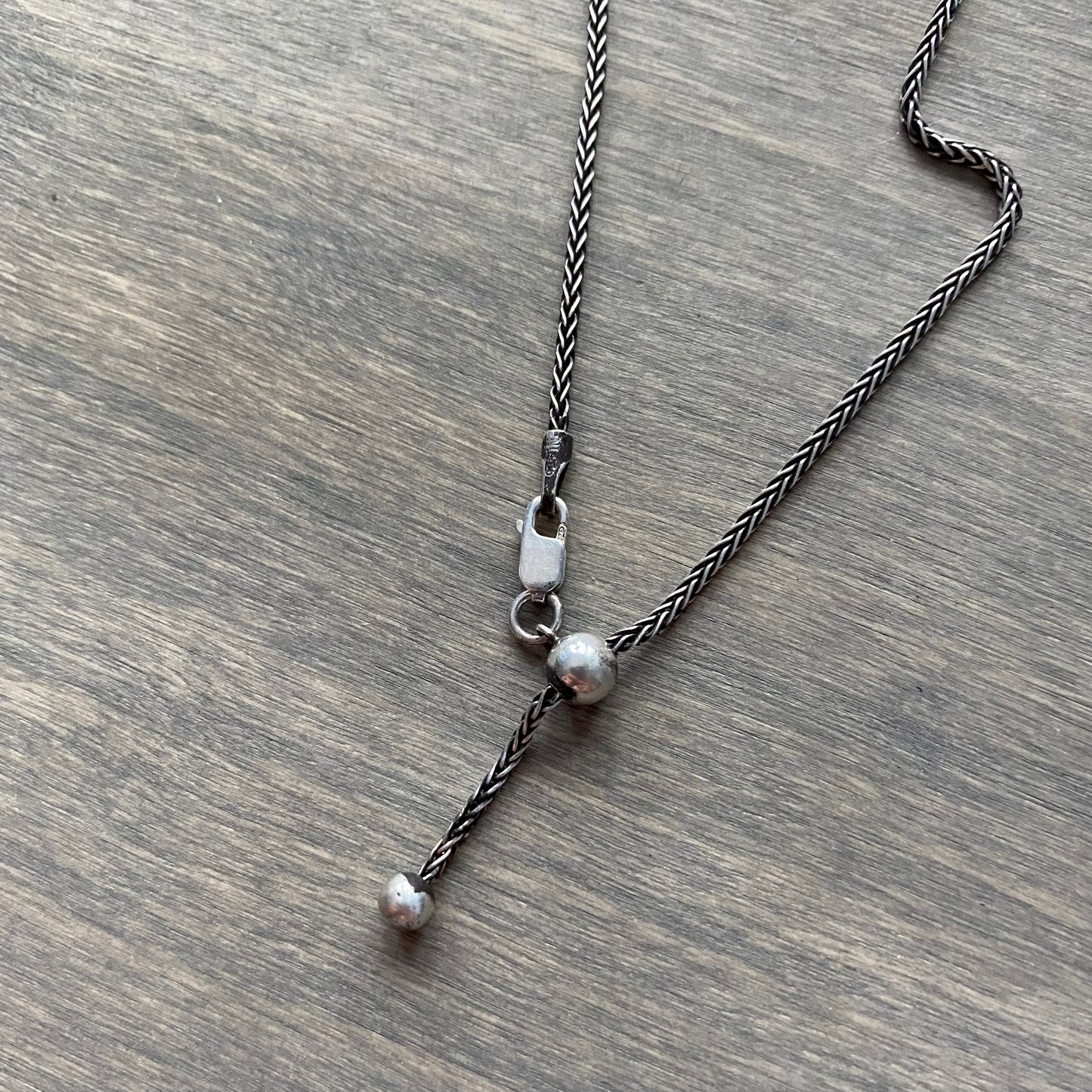 Sterling Silver Wheat Chain
