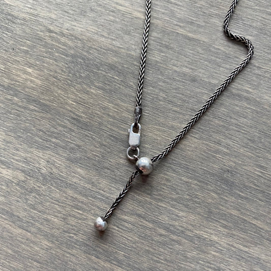 Sterling Silver Wheat Chain