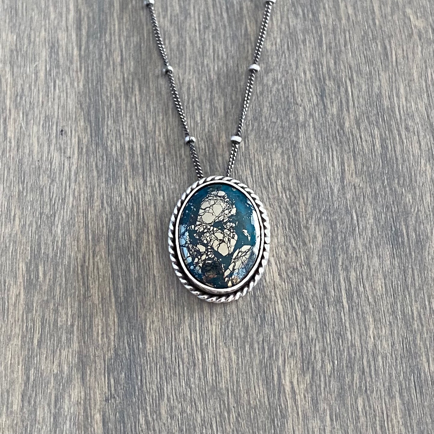 Nacozari Turquoise Ring or Necklace
