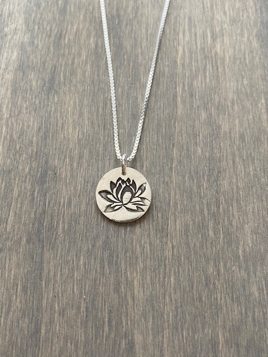 Lotus Flower Necklace