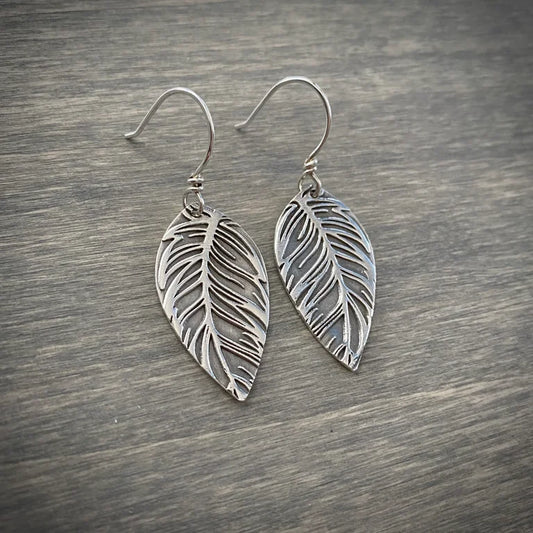 Feather Point Earrings