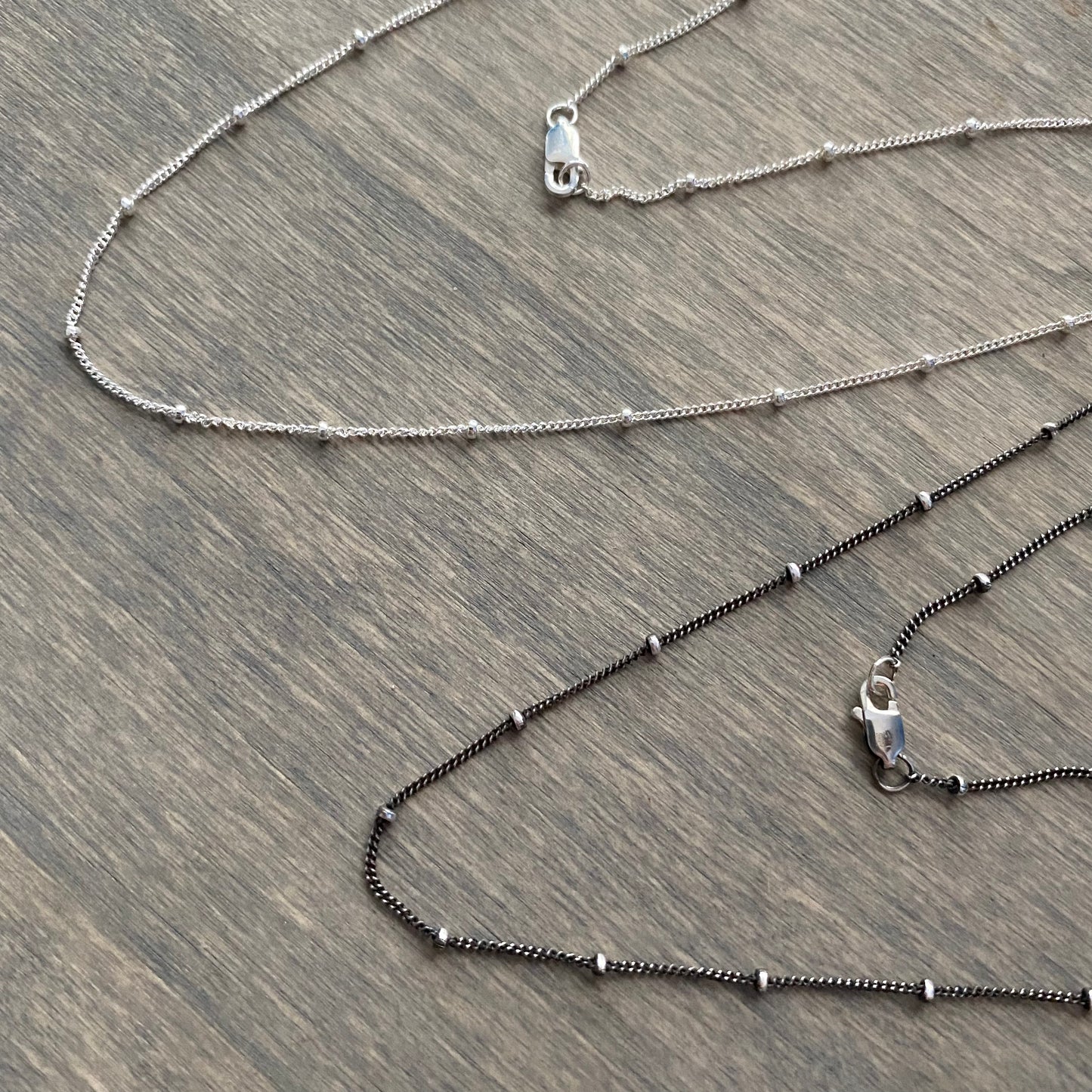 Sterling Silver Satellite Chain
