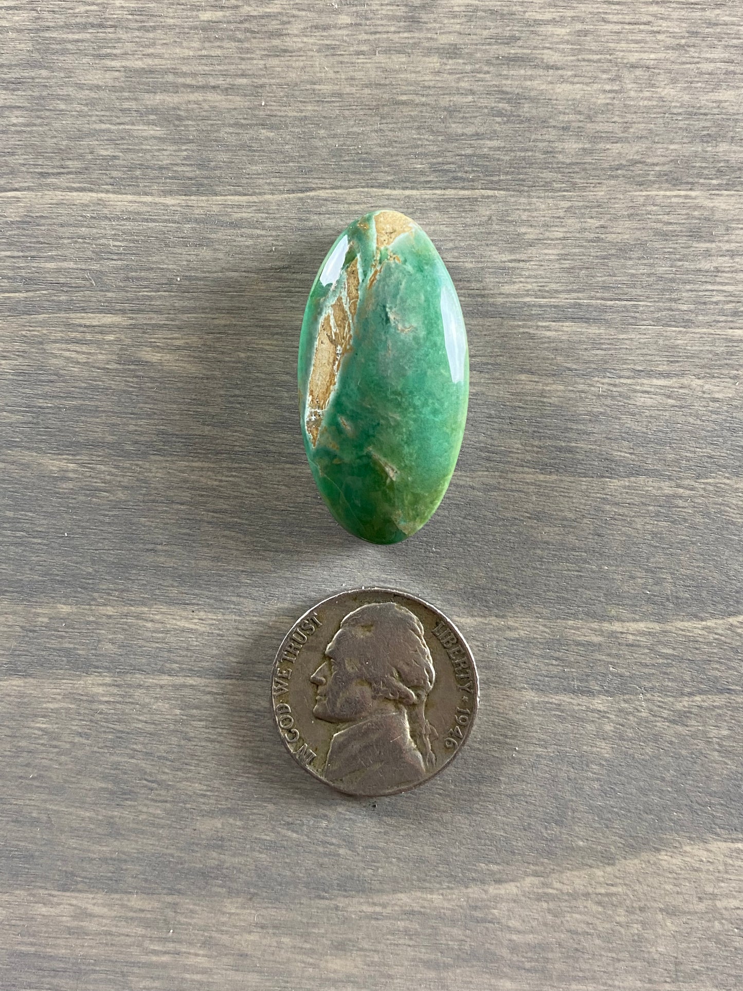 Australian Variscite Cabochon 22a