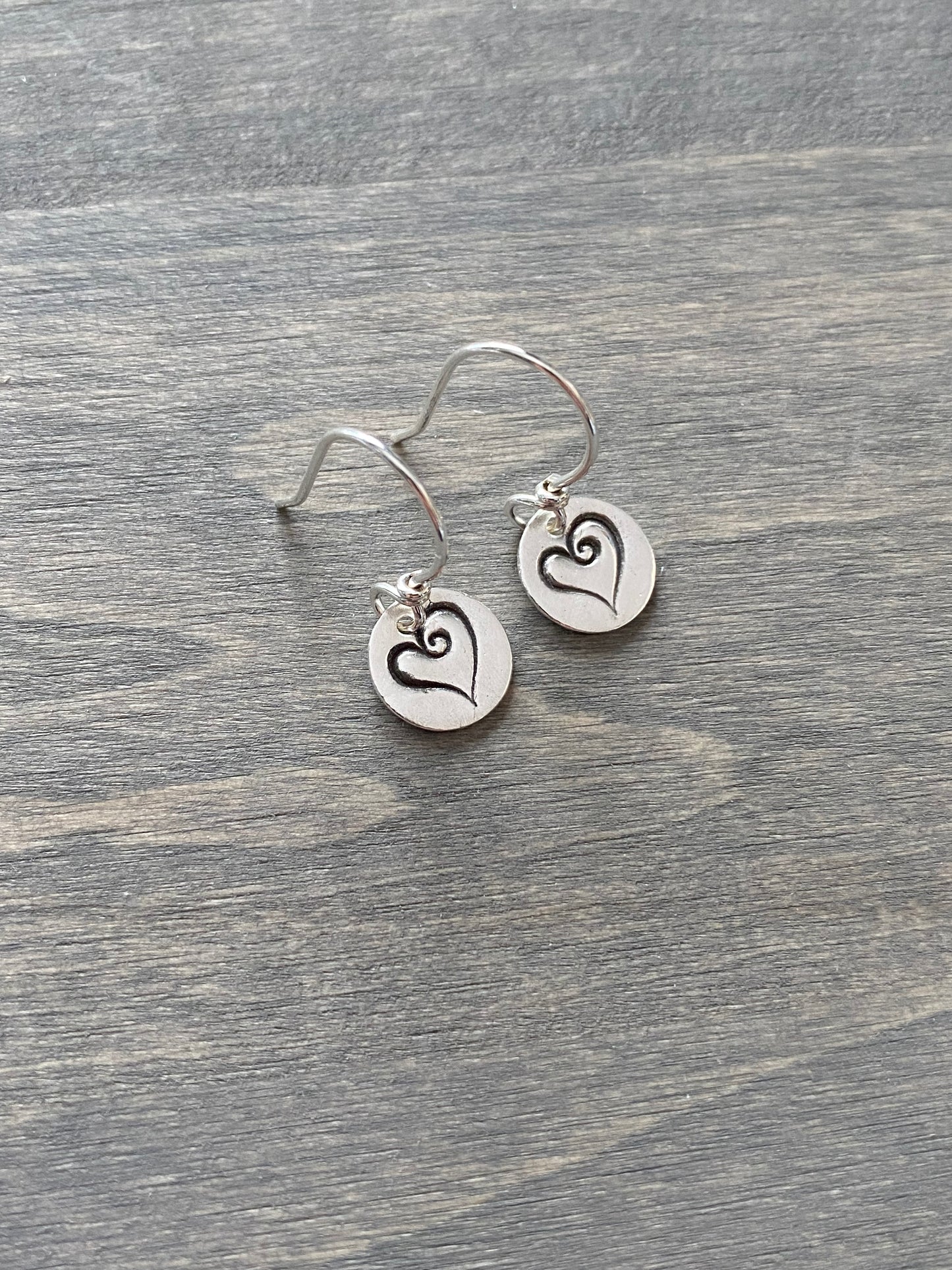 Tiny Heart Earrings