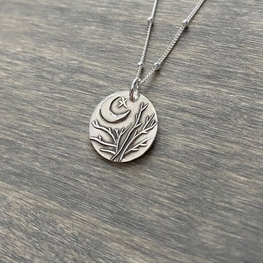 Moon Tree Necklace