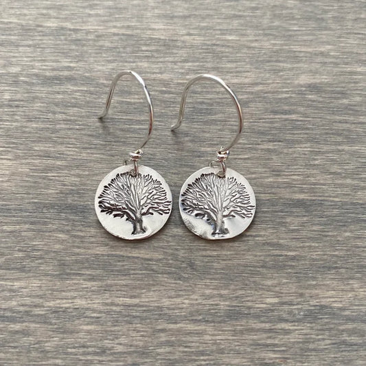 Oak Tree Earrings