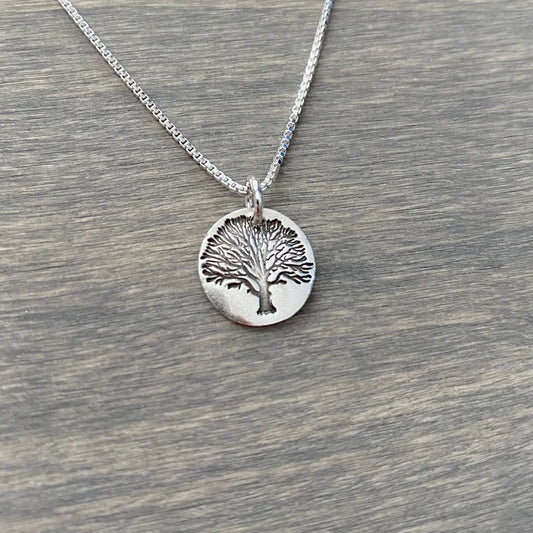 Oak Tree Necklace