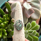 Calypso Variscite Framed Ring in size 7.75